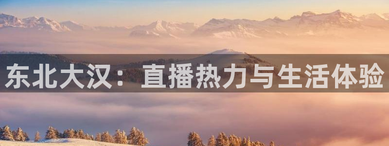 英超直播小九：东北大汉：直播热力与生活体验