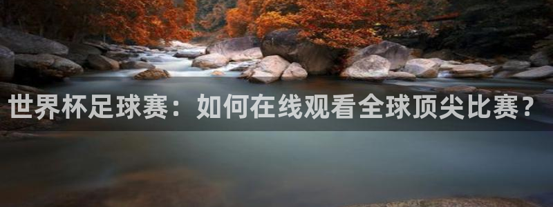 小九直播间足球直播：世界杯足球赛：如何在线观看全球顶尖比赛？